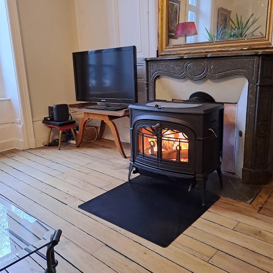 Installation d'un poêle à bois par A Poêle Limoges